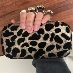 Animal Print Minaudiere (handbag)